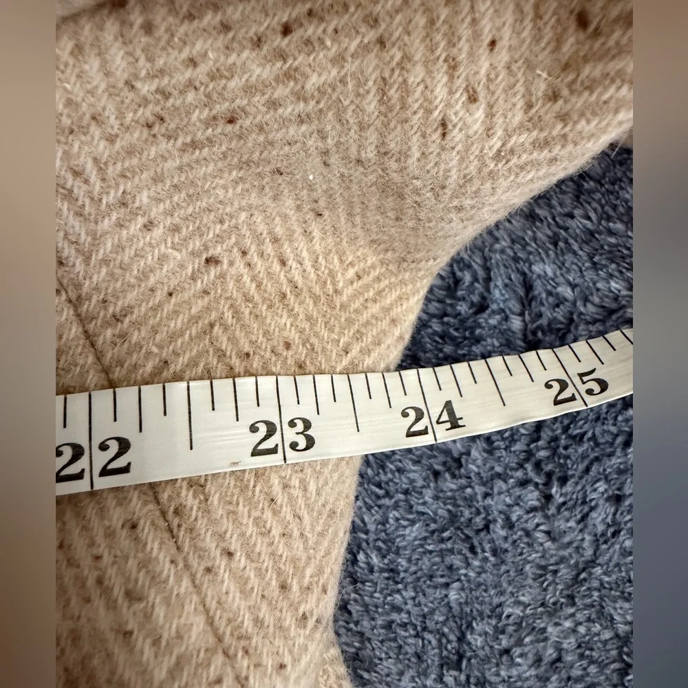 NWOT Madewell Oversized-Collar Short Peacoat - Picture 4 of 5